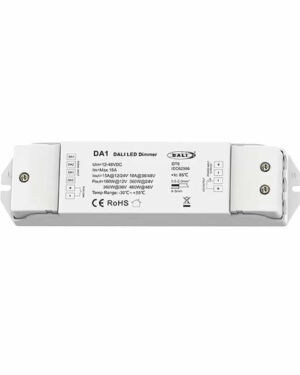 DALI LED DIMMER 5A*2CH 12-48VDC (PUSH BOTTON) DA1