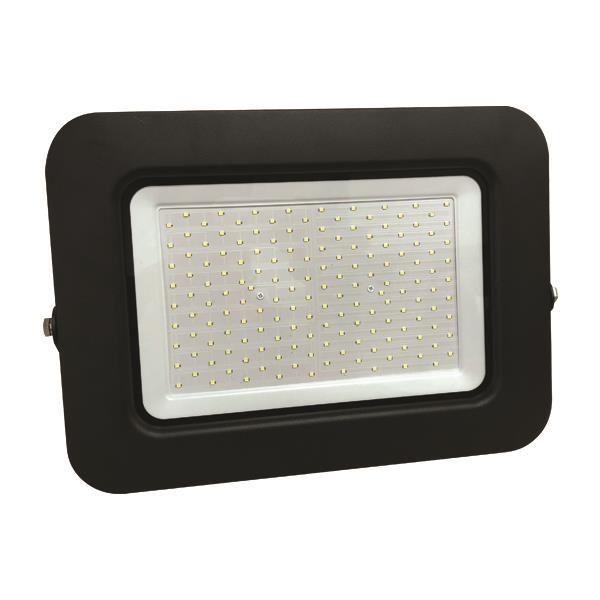 ΠΡΟΒΟΛΕΑΣ LED 150W SMD ΒΑΣΗ 360° ΜΑΥΡΟΣ IP65 4000K PLUS