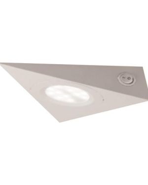 ΦΩΤΙΣΤΙΚΟ ΕΞΩΤΕΡΙΚΟ LED SLIM 143X143X123 2W 4200K ΛΕΥΚΟ PLUS