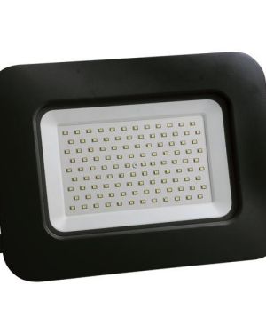 ΠΡΟΒΟΛΕΑΣ LED 100W SMD ΒΑΣΗ 360° ΜΑΥΡΟΣ IP65 4000K PLUS