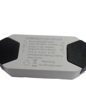 ΤΡΟΦΟΔΟΤΙΚΟ DIMMER ΓΙΑ LED SLIM PANEL ΑΠΟ 7-15W 85-265V AC 300mA 3 ΧΡΟΝΙΑ ΕΓΓΥΗΣΗ