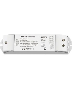 DALI LED DIMMER 5A*4CH 12-48VDC DA4